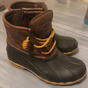 EUC - Sperry Saltwater Boot - Toddler 10